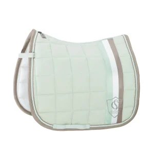 Mantilla de Doma Clásica Deportiva Big Square Algodón SS24 Powder green F