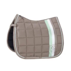 Mantilla de Doma Clásica Deportiva Big Square Algodón SS24 Velvet taupe P