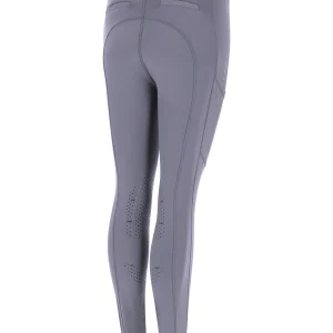 New Pocket Mallas de equitación para mujer con refuerzo en la rodilla slate grey 40